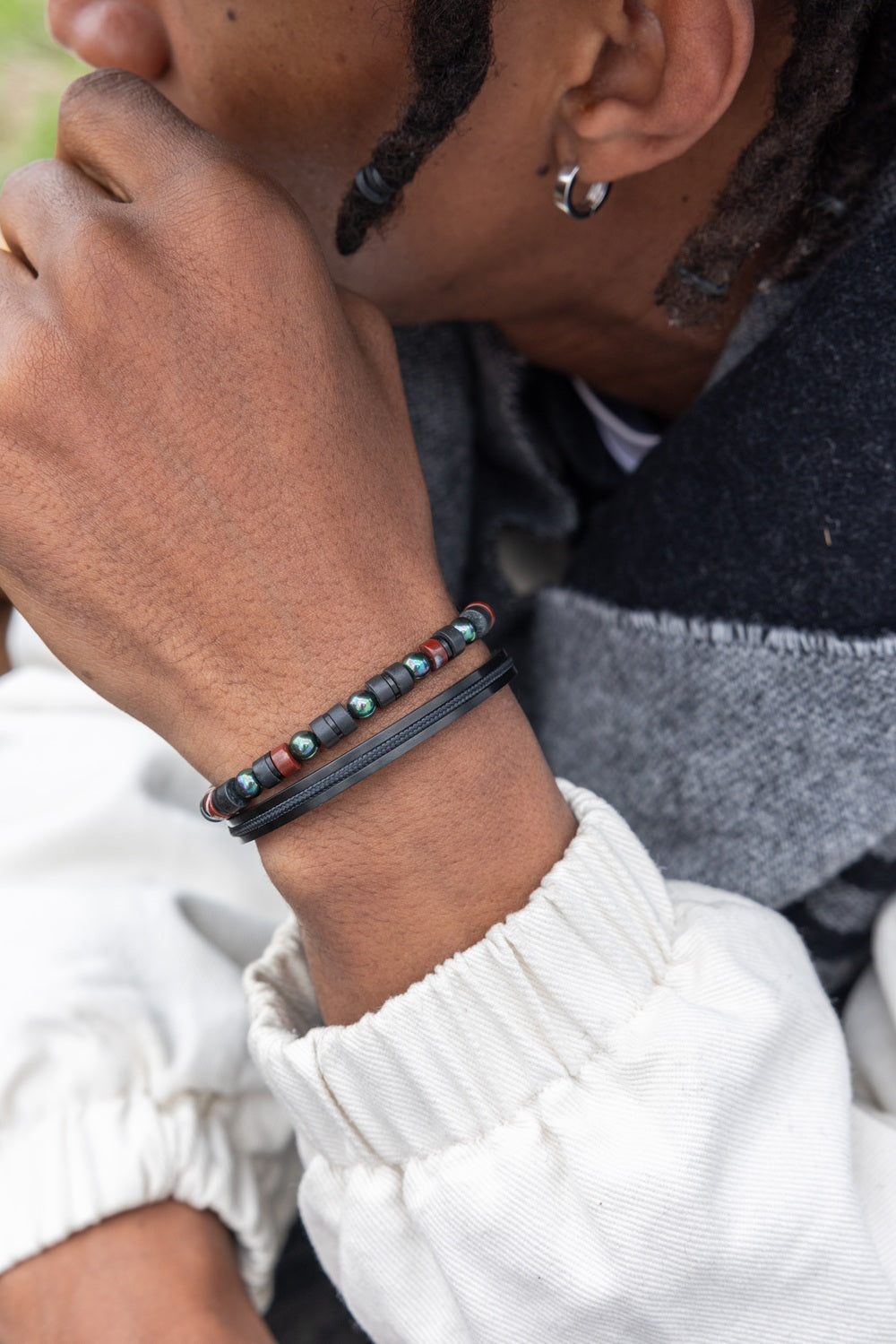 Brontide 6mm adjustable(ブロンテイド 6mm アジャスタブルブレスレット)