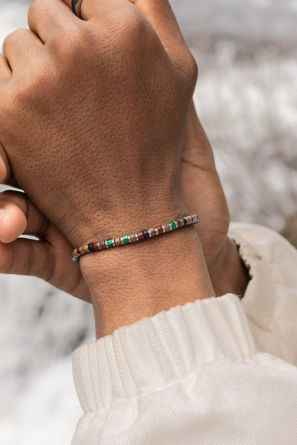 Brontide 4mm adjustable（ブロンテイド 4mm アジャスタブルブレスレット）