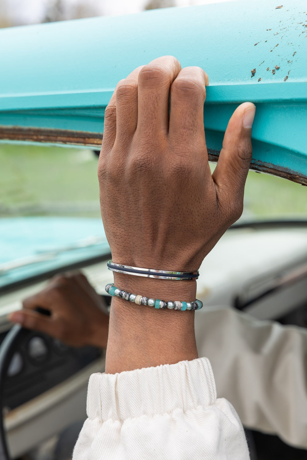 Brontide 6mm adjustable（ブロンテイド 6mm アジャスタブルブレスレット）